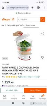 Parní hrnec Gallet