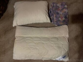 Zdravotní polštář na zip 70x40cm + bonus polštář SCANquilt