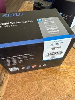 Sirui 35mm T1.2 e-mount Gray
