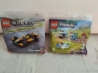 Sáčky LEGO Friends a Speed Champions