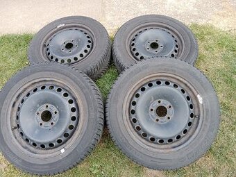 zimní kola Michelin 205/55 R16, rozteč 5x108 et52.5 - 1
