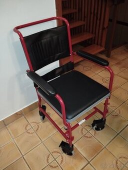 Toaletní křeslo na kolečkách