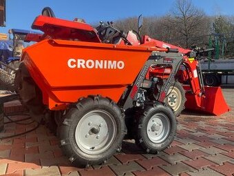motorové kolečko, dumper, nosnost 250 kg - 1