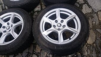 NOVÁ al kola 16 5x112 na ŠKODA + letní 205 55 16