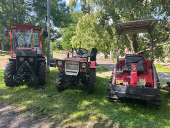 Prodám malotraktor MT8- 050 4x4, tříválec diesel a další