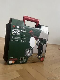 AKU leštička/bruska Parkside 12v
