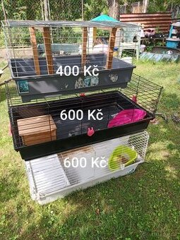 Prodám klec pro králíky atd. foto a text.