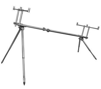 STOJAN NA PRUTY DELPHIN ROD POD RPX-4 SILVER + HRAZDY NA 4 P