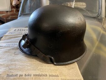 Německá přilba M34, wehrmacht, luftschutz, policie - 1