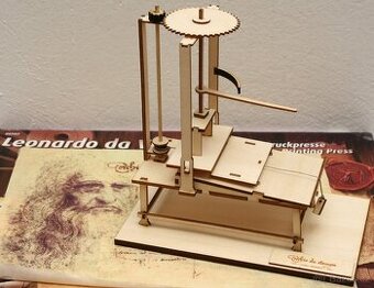 Tiskařský lis Leonardo da Vinci Revell (1:12)