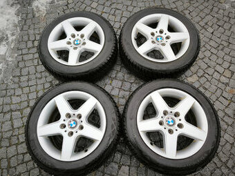 Litá kola BMW 5x120 R16 se zimními pneu 205/55/16