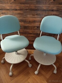 2 x Dětská ergonomická židle Vimund IKEA