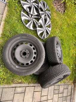 Zimní kola s disky 205/55 R16 – Matador Nordica + poklice