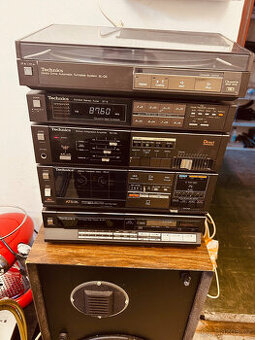 Technics midi sestava SU5A.ST8,RS6,SL-Q5,SL-PJ1,SB-X300A