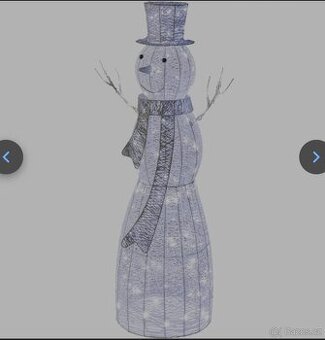 Vánoční sněhulák Retlux RXL 401 120 LED světel nový