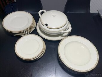 Starožitná jídelní porcelánový servis Altrohlau