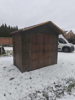 Dřevěný stánek