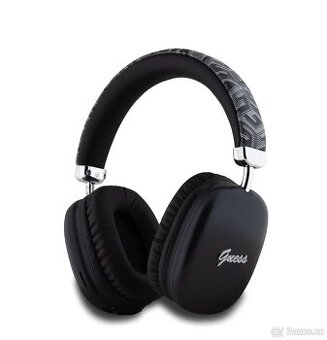 Bezdrátová BT sluchátka Guess G Cube Script Logo Black