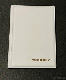 Kapesní album na mince. Pro 96 mincí. Mix barev. Nové.