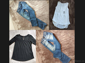 4x dámské / dívčí oblečení, vel. XS - S
