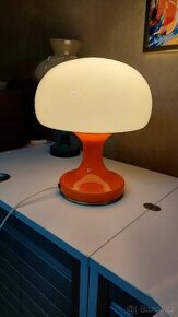 Retro skleněná lampa - originál