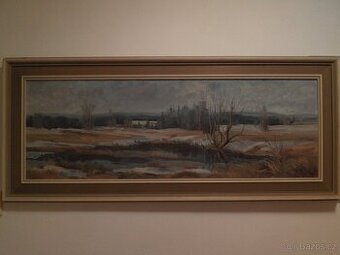 Obraz Tání na Vysočině Slávek Vařejčka