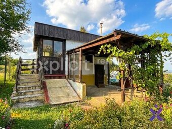 Zahrada se zděnou chatou, Zlín, Malenovice, zahrádkářská kol