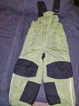 Zelené lyžařské kalhoty zn. Loap vel. 104