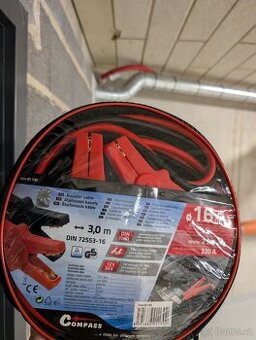 Startovací kabely 16mm délka 3m TÜV/GS DIN72553 - 220A