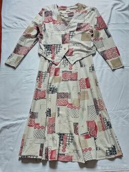 Letní šaty s bolerkem