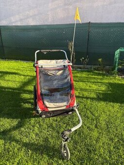 Burley d'Lite ST - dvoumístný dětský vozík