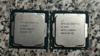 i3-8100 + i3-9100 LGA 1151 8.+9. gen. Coffee Lake