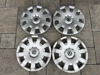 Originální poklice Škoda - rozměr 16"