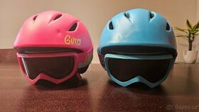 2x set helma Giro Launch XS + brýle Giro Chico (pink disco b - 1