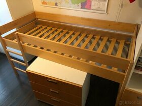 Nábytek dětský pokoj - sestava postele + skříně
