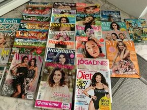 Časopisy Marianne, Glanc, Svět ženy, venkov a styl, home