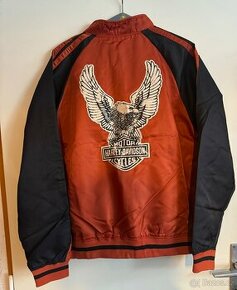 Pánská bunda s orlicí nápis Harley Davidson