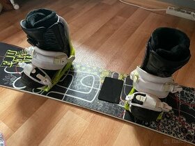 Snowboard - HEAD + vázání a boty - 1