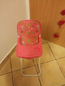 Jídelní židlička pro panenku - 1