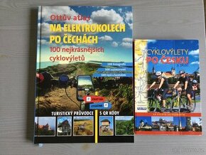 Knihy Na elektrokolech po Cechach a Cyklovylety po Cesku