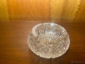 Broušený popelník Bohemia Crystal