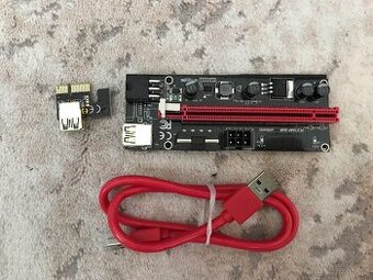 Riser PCIe x1 na PCIe x16