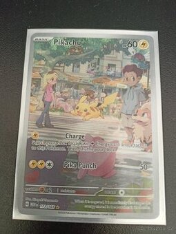 Pokémon karta pikachu