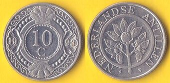 Mince Nizozemské Antily, 10 centů 1993