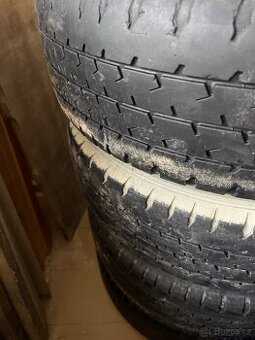 Letní pneumatiky s ocelovými disky VW T4
