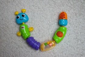 Zacvakávací housenka Fisher Price