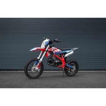 Pitbike Leramotors Thunder 125ccm, kola 17/14, červená