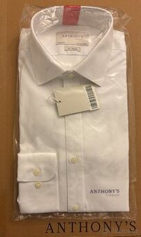 Košile ANTHONY´S BÍLÁ Non Iron/Stretch