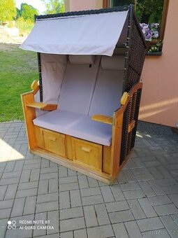 PLÁŽOVÝ KOŠ S ZAKRÝVACÍ PLACHTOU