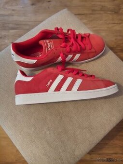 Červené boty Adidas Campus vel.46 2/3